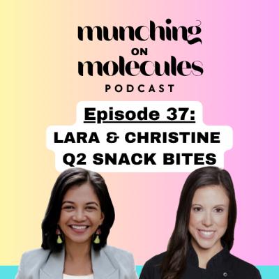 Episode 37: Q2 Snack Bites with Lara & Christine