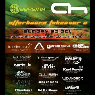 Afterhours FM Takeover - Paul Sombric Afterhours FM Takeover - Paul Sombric