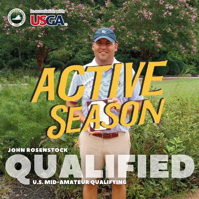 John Rosenstock qualifies for the US Mid-Am John Rosenstock qualifies for the US Mid-Am