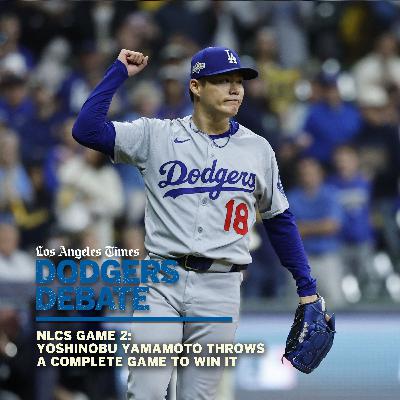 Yoshinobu Yamamoto throws a complete game to NLCS Game 2 | Dodgers Debate