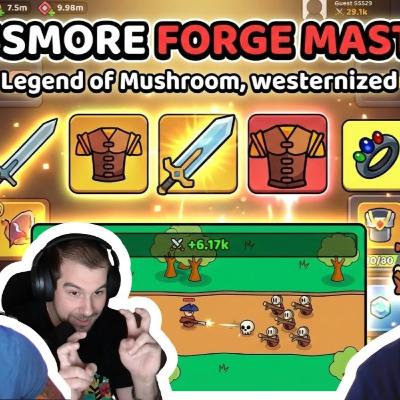 🔨​ Forge Master review: Forging $3mil/month Revenue. Legend of Mushroom, westernized!