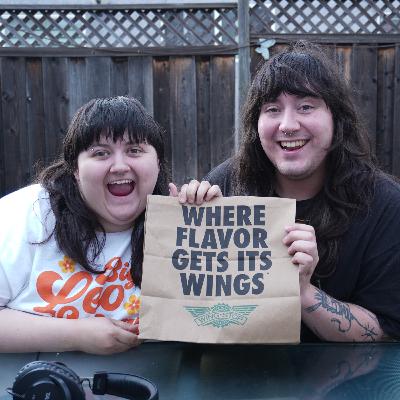 The One Where Two Big Fatties Eat Hot Wings Outside On A Cloudy Day