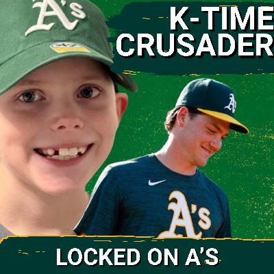 K-TIME CRUSADER: How A's Future Ace Turns Outs into Hope