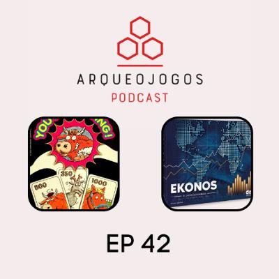 Arqueojogos - #ep42 - You're Bluffing! e Ekonos