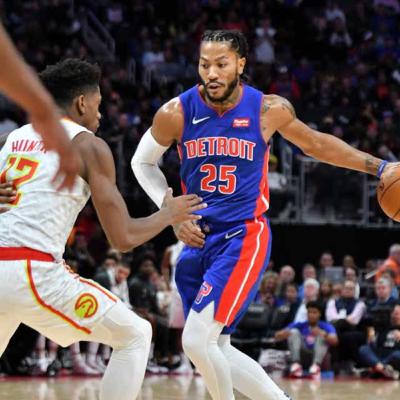 Pistons lose against Atlanta Hawks 100-117. Pistons lose against Atlanta Hawks 100-117.