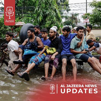 Israel carries out massive strike in Gaza City, Bangladesh floods