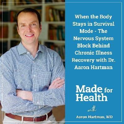 When the Body Stays in Survival Mode - The Nervous System Block Behind Chronic Illness Recovery with Dr. Aaron Hartman | Chronic Illness | E125