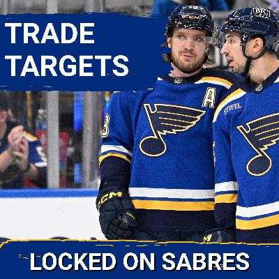 Jordan Kyrou and Robert Thomas HEADLINE Buffalo Sabres trade deadline targets