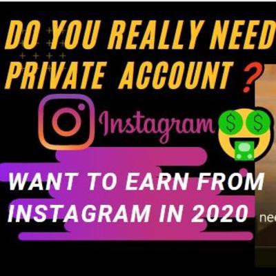 Do you really need Instagram Private Account ❓ Do you really need Instagram Private Account ❓