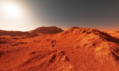 Som at svæve over Mars: Se videoen, der afslører den røde planets vilde landskab