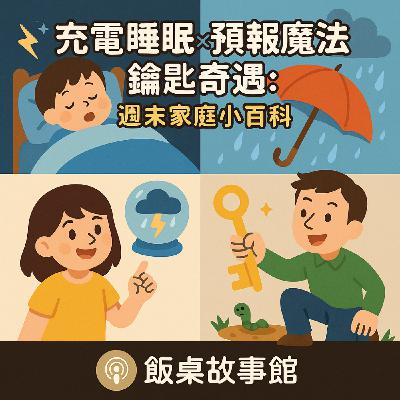 《飯桌故事館》S2E12 ：《充電睡眠×預報魔法×鑰匙奇遇：家庭小百科》