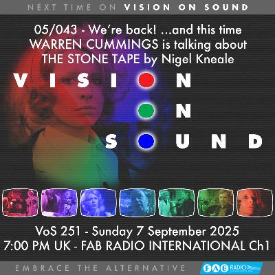 VISION ON SOUND EPISODE 251 - TX SEPTEMBER 7 2025