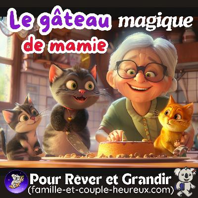 Le gâteau magique de Mamie 🍰🐾 | Histoire pour s'endormir douce et apaisante 🌙 | Histoire pour dormir
