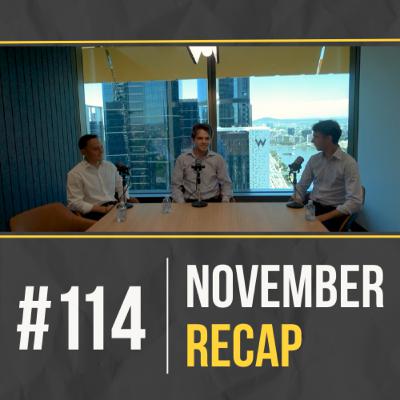#114 – November Recap: Advice, Mentors, & Our Offsite Weekend