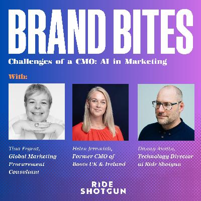 CHALLENGES OF A CMO (PART 3): AI IN MARKETING - with Helen Jeremiah, former CMO of Boots & Tina Fegent, Global Procurement Consultant CHALLENGES OF A CMO (PART 3): AI IN MARKETING - with Helen Jeremiah, former CMO of Boots & Tina Fegent, Global Procurement Consultant