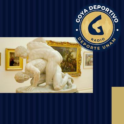 Goya Deportivo: "Los luchadores", escultura griega helenística Goya Deportivo: "Los luchadores", escultura griega helenística