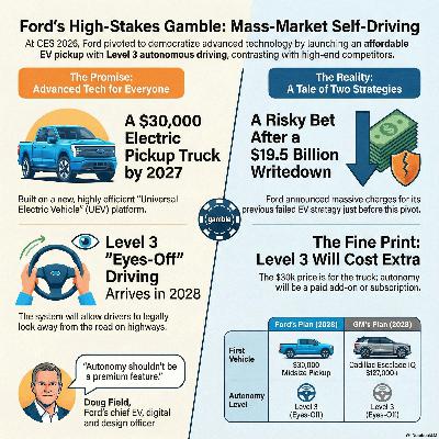 Ford: Democratizing Eyes-Off Autonomy and the Affordable EV Future