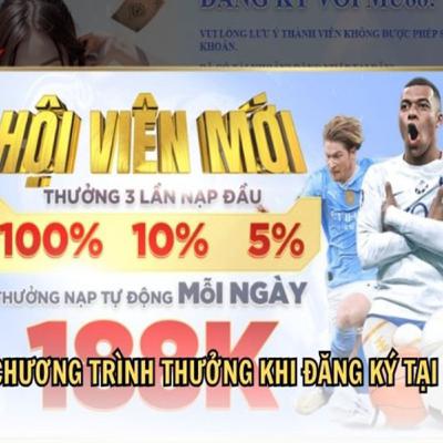 Chương trình thưởng khi đăng ký tài khoản MU88: Khám phá ưu đãi hấp dẫn Chương trình thưởng khi đăng ký tài khoản MU88: Khám phá ưu đãi hấp dẫn