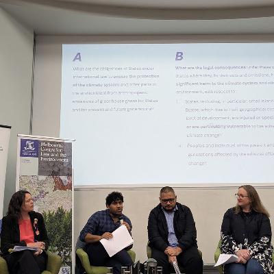Panel Discussion: The ICJ's Climate Advisory Opinion