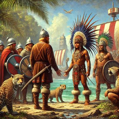 Nordic Vikings & Aztecs Meeting before Cortes?