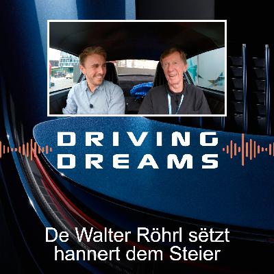 De Walter Röhrl sëtzt hannert dem Steier