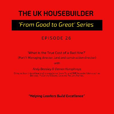 What is the Cost of a Bad Hire? Part 1. Analysing the roles of Managing Director, Land and Construction Director. What is the Cost of a Bad Hire? Part 1. Analysing the roles of Managing Director, Land and Construction Director.