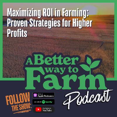 291: Maximizing ROI in Farming: Proven Strategies for Higher Profits 291: Maximizing ROI in Farming: Proven Strategies for Higher Profits