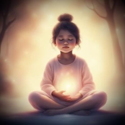 ♥️Kindermeditatie Zelfliefde zelfvertrouwen Het lichtje in mij ✨