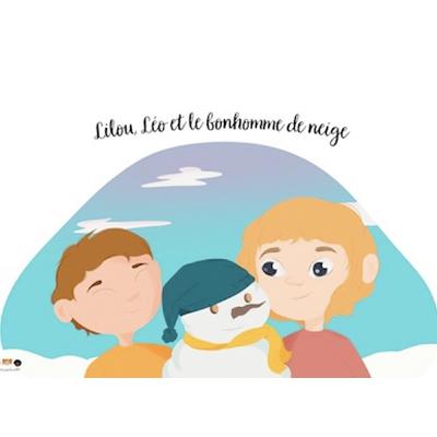 Lilou Léo et le bonhomme de neige