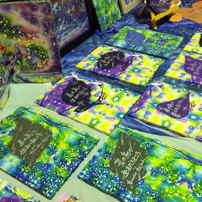 にじいろ絵描きのてじまともこさん