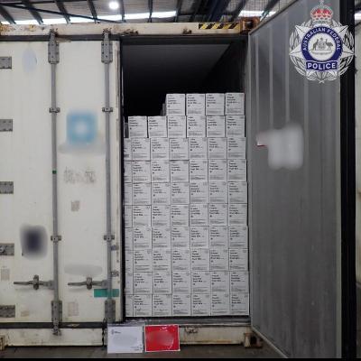 Authorities find $9 million worth of cocaine in a refrigerated shipping container
