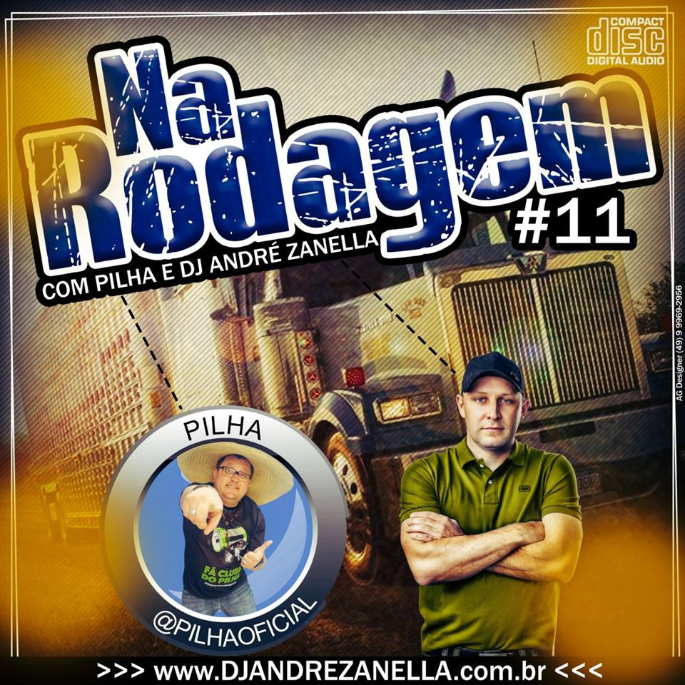 PODCAST NA RODAGEM 11 - PILHA E DJ ANDRE ZANELLA episode artwork