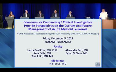Acute Myeloid Leukemia — Proceedings from a Symposium Series Preceding the 67th ASH Annual Meeting and Exposition