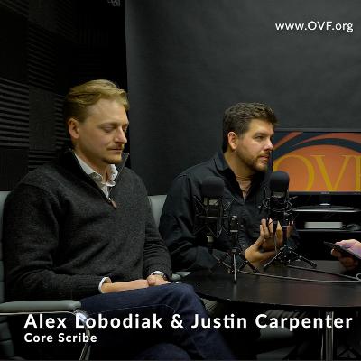 Alex Lobodiak, CRO and Justin Carpenter, CEO of Core Scribe 3/13/24 Pitch Presenters