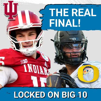 EPIC BATTLE!  Oregon vs Indiana Peach Bowl REMATCH to Decide ACTUAL CFP Championship Tonight?
