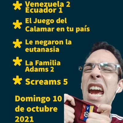 Ganó la 🍷⚽️🇻🇪 Niegan eutanasia a colombiana / el juego del 🦑 en otros países / Familia Adams 2 👨‍👩‍👧‍👧 Screams 5 👻🎬