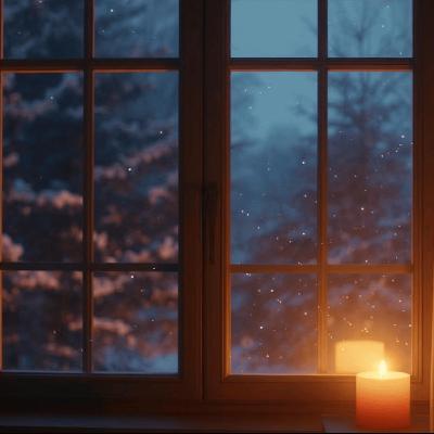Winter Storm Wind Sounds – 10 Hours Deep Sleep, Relaxation & Calm