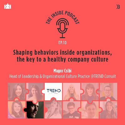 The Inside Podcast (Ep. 10) | Shaping behaviors inside organizations – the key to a healthy company culture with Magor Csibi @Trend Consult Group