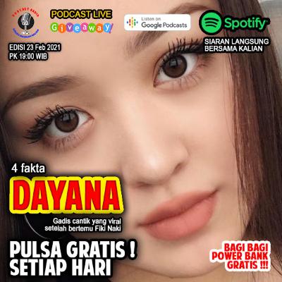 4 fakta dayana gadis cantik yang viral setelah bertemu fiki naki