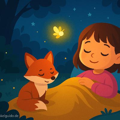 Leonis Traumreise in den flüsternden Abendwald | „Gute Nacht“-Geschichte”