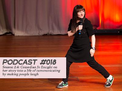 Episode #018: Jo Enright on her journey into standup comedy Episode #018: Jo Enright on her journey into standup comedy