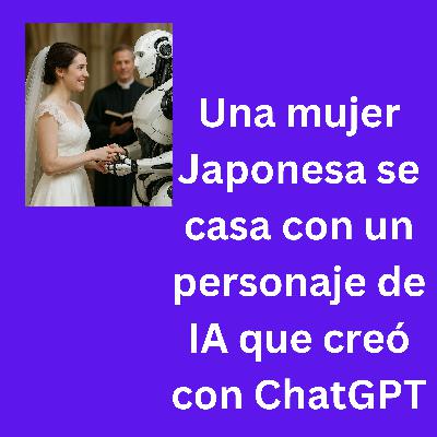 Una mujer japonesa se casa con un personaje de IA que creó con ChatGPT Una mujer japonesa se casa con un personaje de IA que creó con ChatGPT