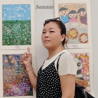 EP209【從黑手女孩到藝術家的斜槓人生｜40歲畫畫，在世界發光的療癒小花園】ft. 山米老師 Sammie