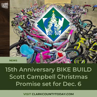 15th Anniversary BIKE BUILD Scott Campbell Christmas Promise set for Dec. 6