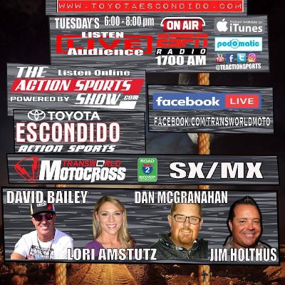 Moto Legend David Bailey & Road2Recovery's Lori Amstutz