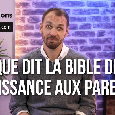 Que dit la Bible de l'obéissance aux parents ?