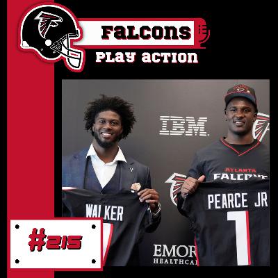 FALCONS PLAY ACTION #215 - REVIEW DO DRAFT DE 2025!