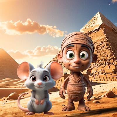 Milo og Mumien i Pyramiden Milo og Mumien i Pyramiden