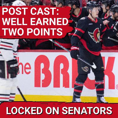 POST CAST: WILD GAME ENDS WITH OTTAWA SENATORS BEATING CHICAGO BLACKHAWKS FOR 3RD STRAIGHT WIN