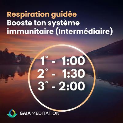 Respiration guidée pour booster le système immunitaire (intermédiaire) Respiration guidée pour booster le système immunitaire (intermédiaire)